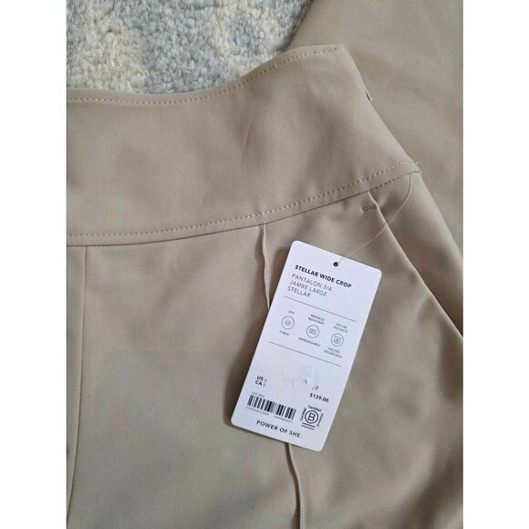 Athleta Stella Wide Crop Pants US 6 NWT $128 - Picture 8 of 10